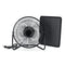 10W Solar Panel Powered Fan RV Touring Car Camping Pet Chicken House Ventilator