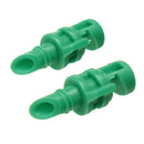 50Pcs Micro Garden Lawn Water Spray Misting Nozzle Sprinkler Irrigation 180