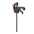 HILDA 4 Inch Wood Working Bar Clamp F Clamp Hand Tool Quick Ratchet Release Speed Squeeze for DIY