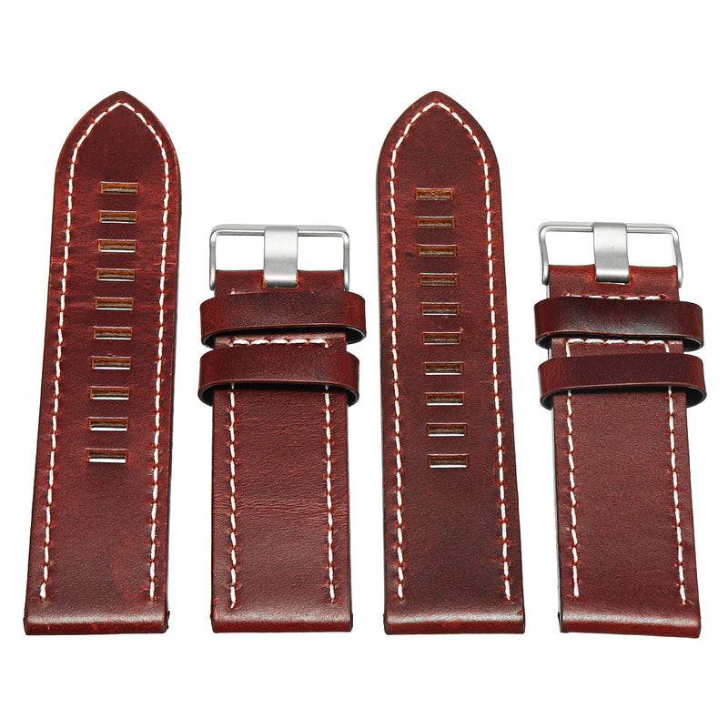 Replacement Leather Wrist Strap Watch Band with Tool For Garmin Fenix 3/5 5X 5S