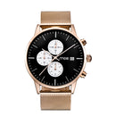 Multi-functions Fashionable Men Wrist Watch Full Steel Clock Quartz Watch