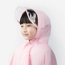 7th Children Cloak Raincoat Boy Girls Waterproof Poncho with 3M Reflection Strip  For Children Rain Coat