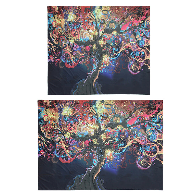 Tapestry Wall Hanging Psychedelic Tree Tapestries Bedspread Home Decoration