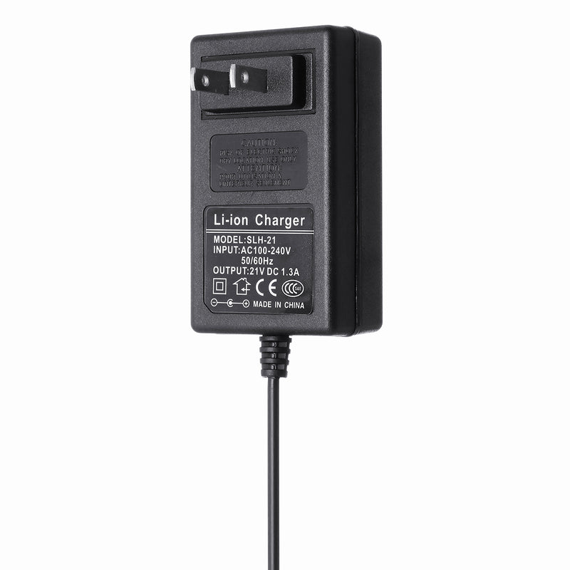 21V 1.3A Charger Adapter for Lithium Li-ion LiPo Battery Packs Electric Wrench