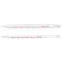 1/2/3/5/10ml Glass Short Pipette With Scale And Bubble Lab Glassware Kit