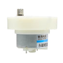 Machifit DC 3/6/12V Micro Plastic Gear Motor Permanent Magnet DC Eccentric Shaft Motor