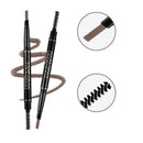 5 Colors Double Head Eyebrow Pencil Eyebrow Brush Eyebrow Pen Makeup Long-Lasting Waterproof
