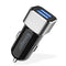 Essager 2.4A Dual USB Port Fast Charging Car Charger For iPhone X XR XS Max Xiaomi Mi8 MI9 HUAWEI P30 Mate30