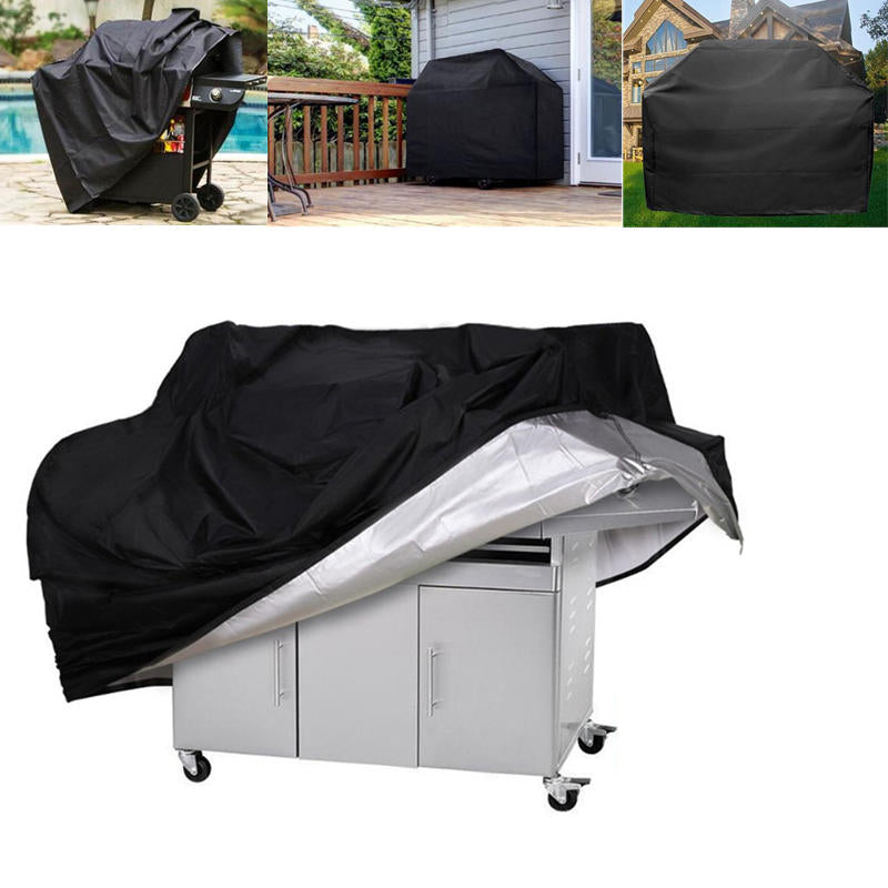 80x66x100cm Outdoor BBQ Covers Rain UV Proof Canopy Dust Protector BBQ Mat Barbeque Accessories