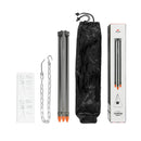 Naturehike NH19CJ004 Adjustable Hanging Pot Tripod Aluminum BBQ Cookware Bracket Stand Camping Picnic