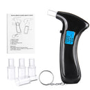 Electronic HandHeld Vehicle Detector Police Breath Tester Analyser LCD Screen Alcohol Tester