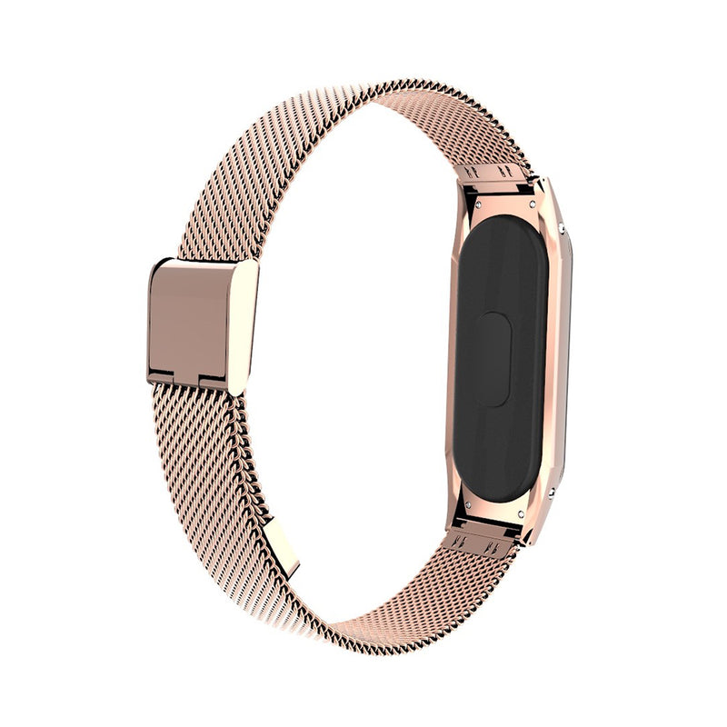 Bakeey Anti-lost Buckle Watch Band Milanese Stainless Steel Watch Band for Xiaomi Mi Band3