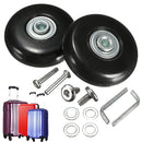OD 55mm Luggage Suitcase Replacement Wheels Axles and Rubber Repair 2 Set