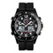 SKMEI 1538 Business Style Dual Display Watch Alarm Multifunction Metal Case Men Digital Watch