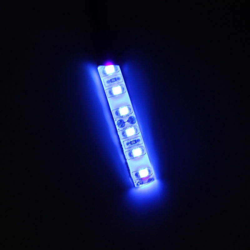 UV Ultraviolet Purple 3528 LED Flexible Strip Lamp White Light 12V Waterproof