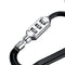 3 Digit Combination Motorcycle Helmet Lock Bicycle Bag Suitcase Padlock Carabiner Security Alloy Locks