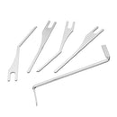 Lock Picks Locksmith Practice Gu-n Set With 5pcs  Tension Tools For Professional Locksmith Tools Tip
