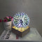 Novelty 3D Magic Glass Ball Sphere Fairy Tale Starry Sky Romantic Fireworks Light Table Lamp