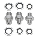 PCP Charging Hose Quick Coupler 1/4Male-1/4Male BSP 1/4 Male-1/8 Male Adapter