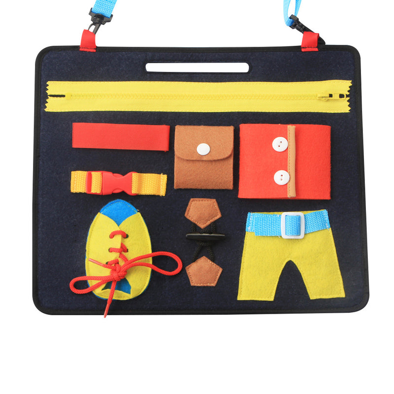 Baby Toy Felt Board Children Preschool Educational Drawing Board Learning Toys Gift