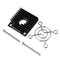 4010 12V 250010% Speed Cooling Fan Heat Dissipation Heatsink Kit For 3D Printer Parts