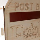 Wooden Wedding Mr Mrs Post Box Royal Mail Style For Cards Letters Gifts Message Decor Supplies