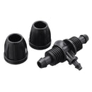 50Pcs Micro Spray Pipe Joint Two Way Plug Head Drip Irrigation Atomization Nozzle Garden Tools Hose 8/11 Hose Connectors