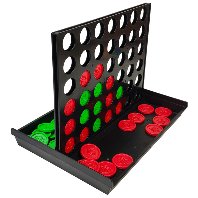 Connect In A Row 4 In A Line Board Game Toy Set Backgammon Kids Child Educational Toys Gift Family Fun