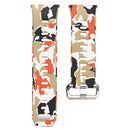 KALOAD Silicone Camouflage Smart Watch Replacement Strap Sports Bracelet Band Belt For Fitbit Ionic