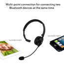 Trucker Headset bluetooth Wireless Earphone Hands-free Noise Cancellation w/ Mic