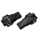 2PCS H8 H9 H11 880 881 Female Bulb Terminals Connectors Male HID Xenon Light Socket Plug Set