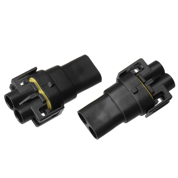 2PCS H8 H9 H11 880 881 Female Bulb Terminals Connectors Male HID Xenon Light Socket Plug Set