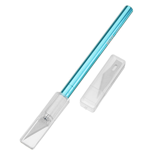 Metal Handle Hobby Cutter Craft with 6pcs Blade Cutting Tool