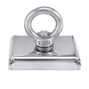 300KG D75 Super Fishing Recovery Block 304 Magnet Eyebolt Ring Metal with 10M Rope