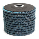 10pcs 5 Inch 40/60/80/120 Grit Flap Disc Sanding Grinding Wheels