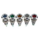6V 8mm LED Dash Panel Warning Indicator Pilot Light Waterproof