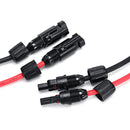1Pack 12AWG Solar Panel Extension Cord MC4 Cable Line Connector Cable 9M/8M/5M