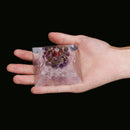 Himalayas Stone Orgone Pyramid Energy Generator Tower Decorations Home Reiki Healing Crystal