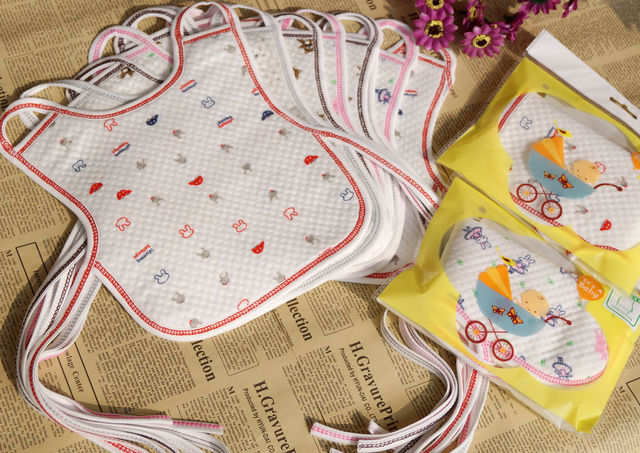 Baby Bib Baby Bib Saliva Towel Waterproof Eating Pocket Stereo Child Large Bamboo Fiber Bib