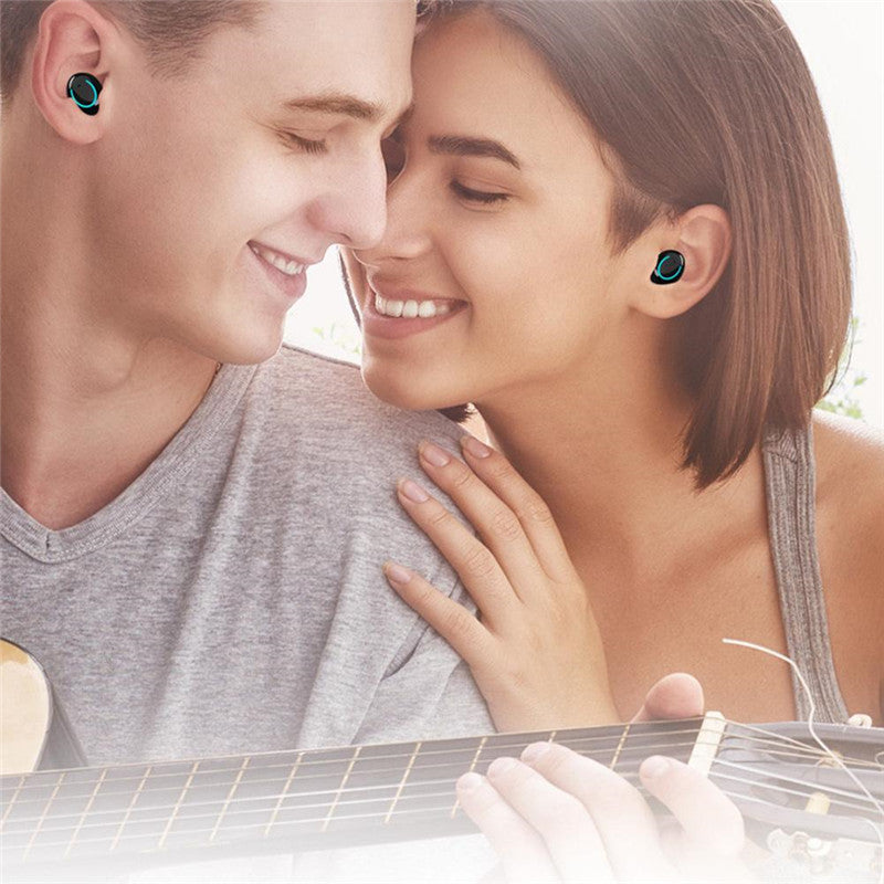 Q19 Mini TWS bluetooth 5.0 Wireless In-ear Earphone Binaural Call Digital Power Display Hi-Fi Stereo Headphone