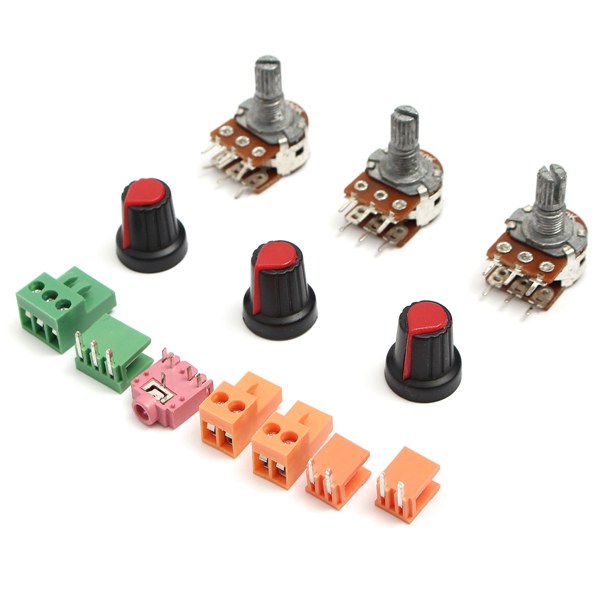 TDA2030A 2.0 Audio Amplifier Module Board 18W*2 Double Track DIY Kit