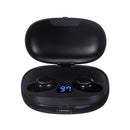 Dual Digital Display True Wireless Headset Button Touch bluetooth 5.0 Earphone with Portable Charging Box