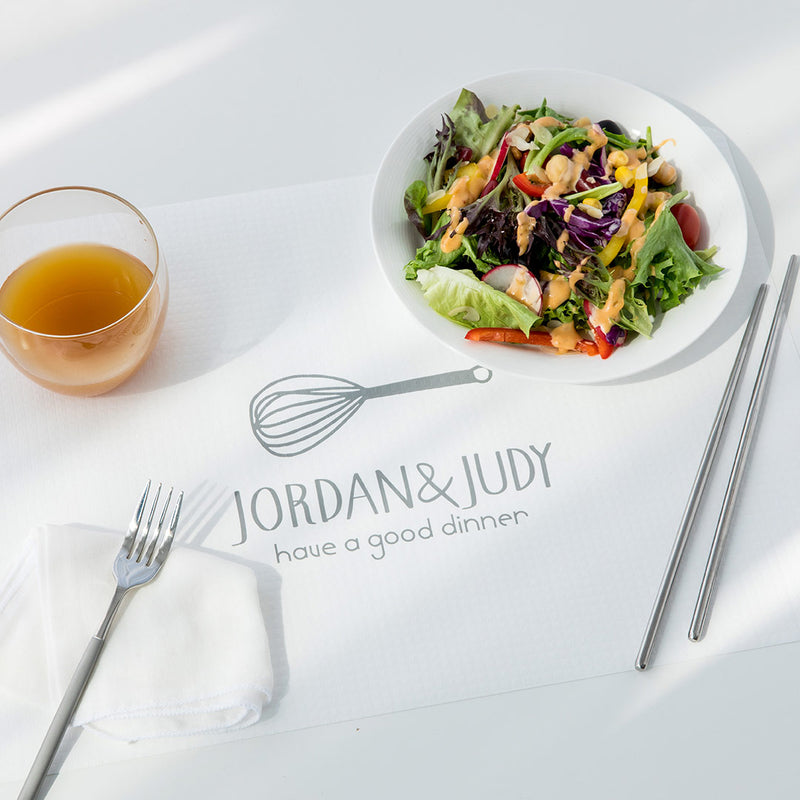 Jordon&Judy 2PCS Rollable Anti-slip PP Placemat from XIAOMI YOUPIN Waterproof Mat Eco-friendly Heat-resistant