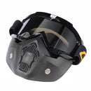 Motorcycle Windproof Dustproof Helmet Goggles With Removable Mask Mountain Bike Riding For CYCLEGEAR