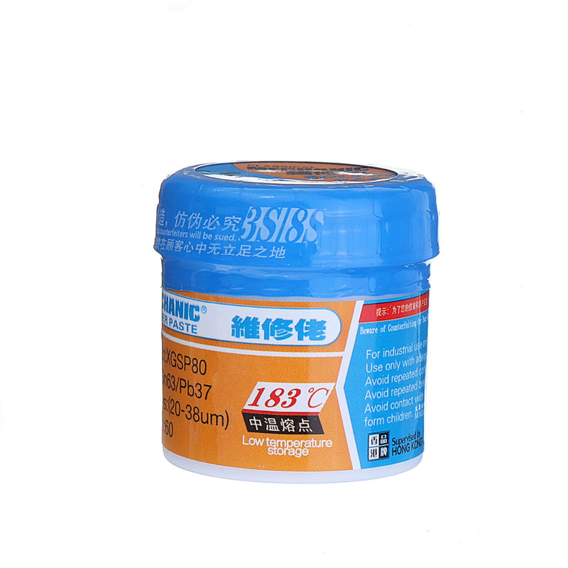 MECHANIC Solder Paste Room Temperature Melting Point 183 Flux Easy Welding Strong Medium Temperature Solder Paste