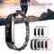 Bakeey Replacement Stainless Steel Crystal Colorful Smart Watch Band for Fitbit Alta Fitbit HR