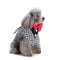 Formal Dog Bow Ties Tuxedo Bandana Collar with Bowtie Adjustable Neckerchief for Party
