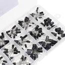 215pcs Electrolytic Capacitor Assortment Kit Set Box