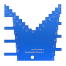 2 In 1 Woodworking Precision Router Table Saw Gauge Set Up Aluminum Alloy Step Depth Gauge for Table Saw Router Table