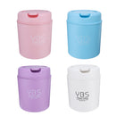 Mini Desktop Flip Trash Can Desktop Table Home Office Covered Waste Bins